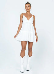 Dionne Mini Dress White